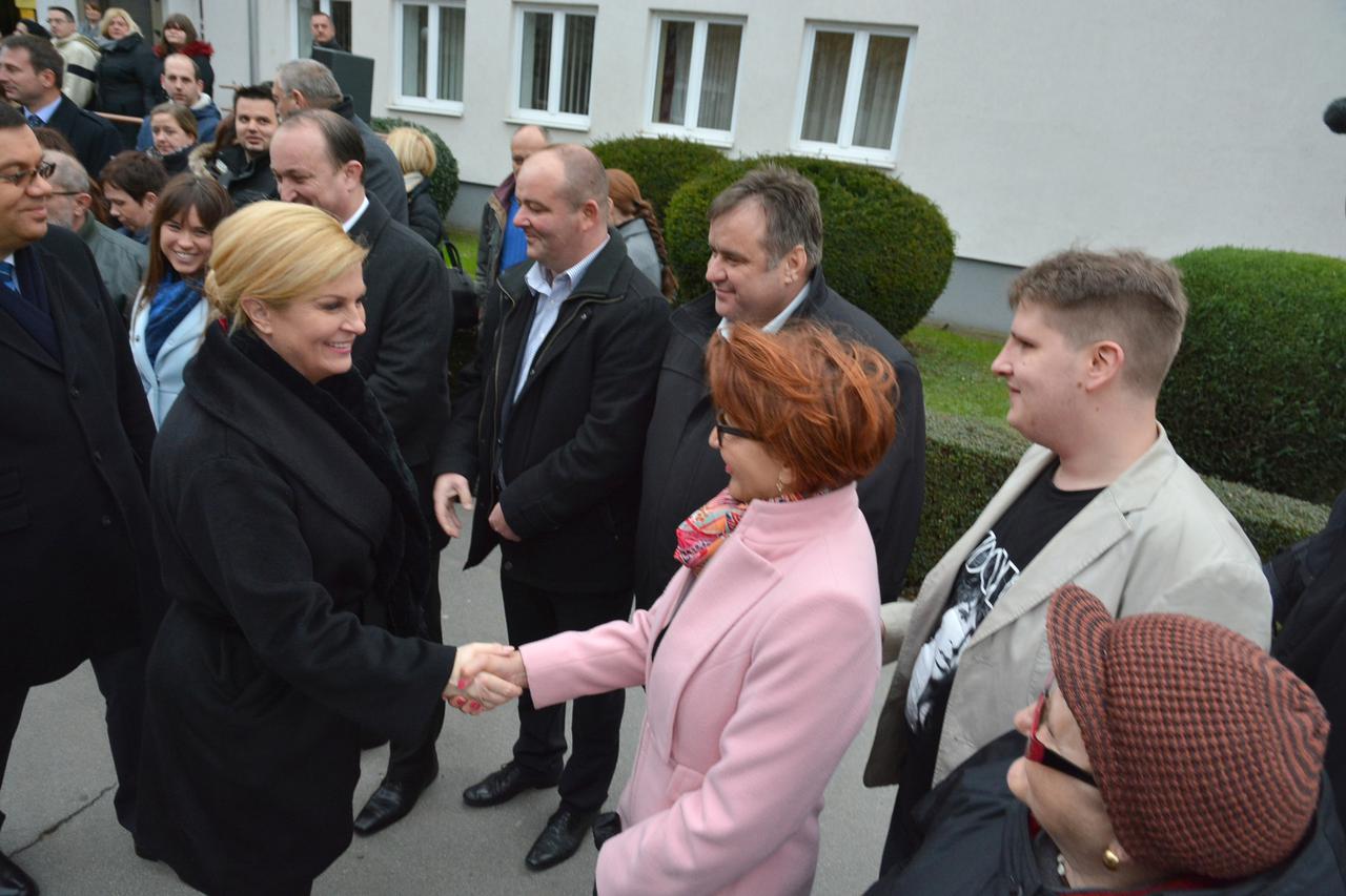 Predsjednica Republike Kolinda Grabar-Kitarović otvorila Privremeni ured u Bjelovaru