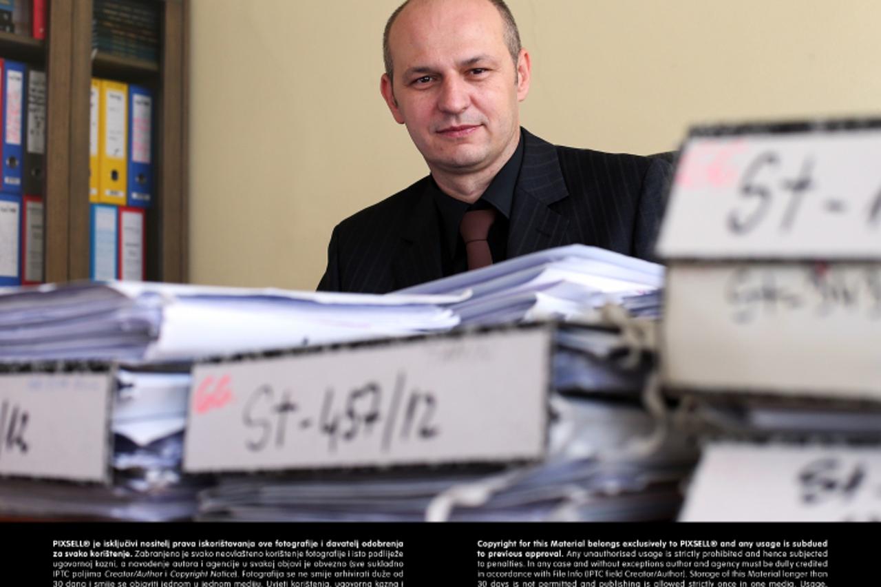'01.08.2013., Zagreb - Mislav Kolakusic, sudac Trgovackog suda.  Photo: Jurica Galoic/PIXSELL'