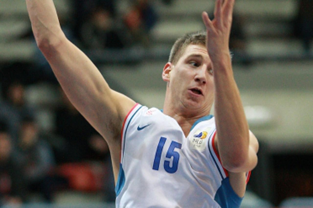 \'24.10.2010.,KD Drazen Petrovic, Zagreb - NLB liga, 4. kolo, KK Cibona - KK Union Olimpija.Tomislav Zubcic. Photo: Igor Kralj/PIXSELL\'