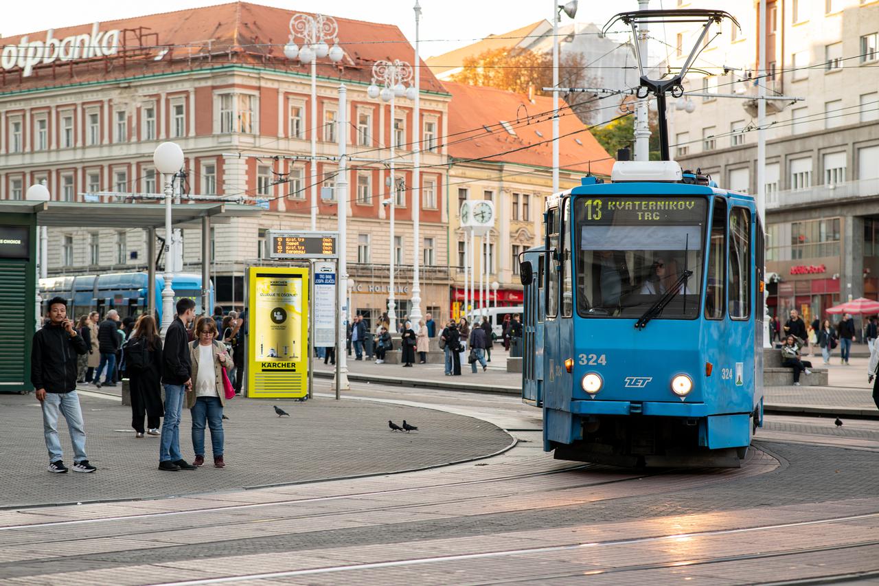 Popodnevna atmosfera u centru Zagreba
