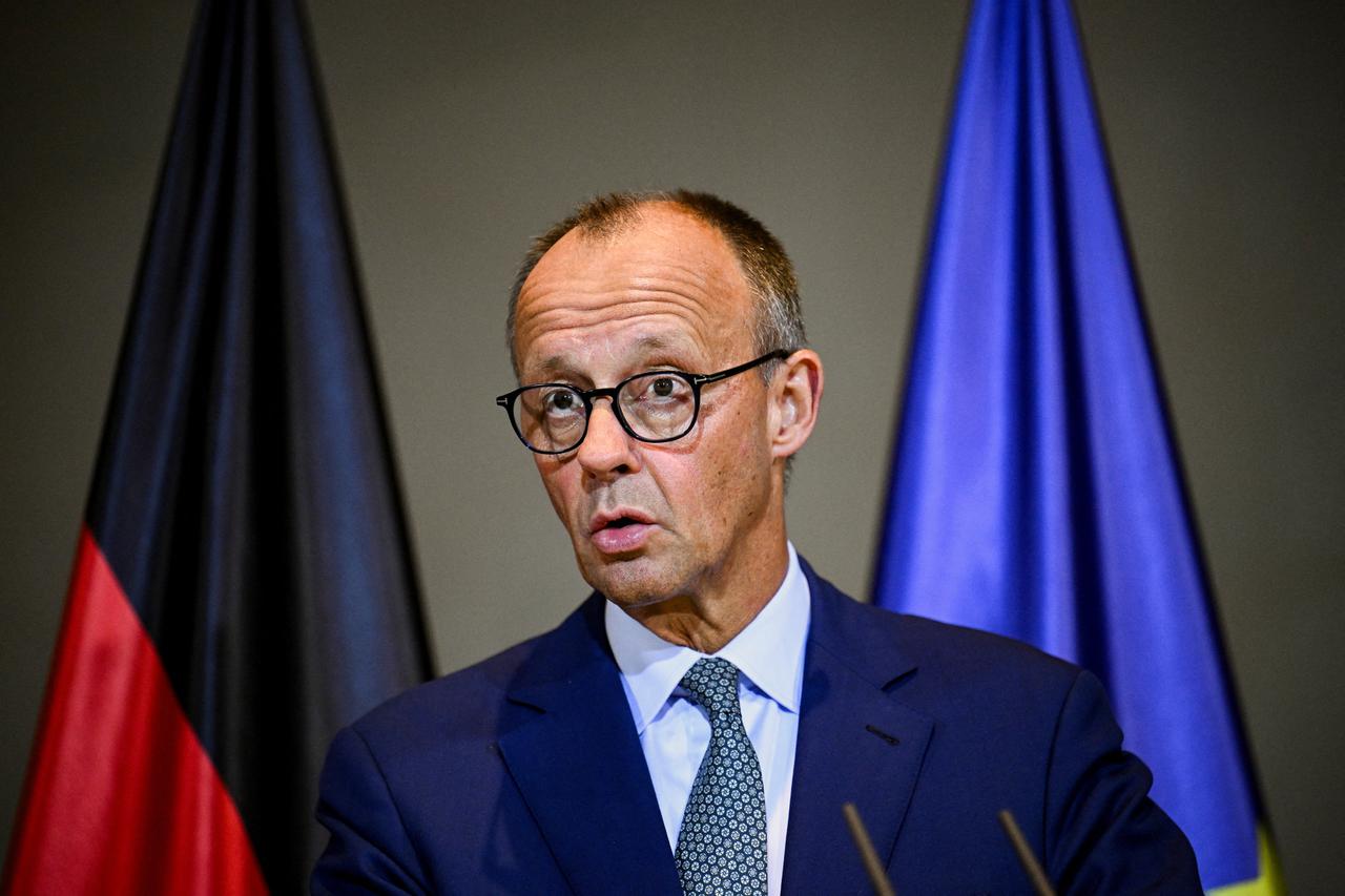 German Chancellor Merz meets European Council President Costa, in Berlin