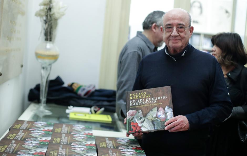 Zagreb: Predstavljanje knjige Veljka Barbierija Veliki kuharski kanconijer