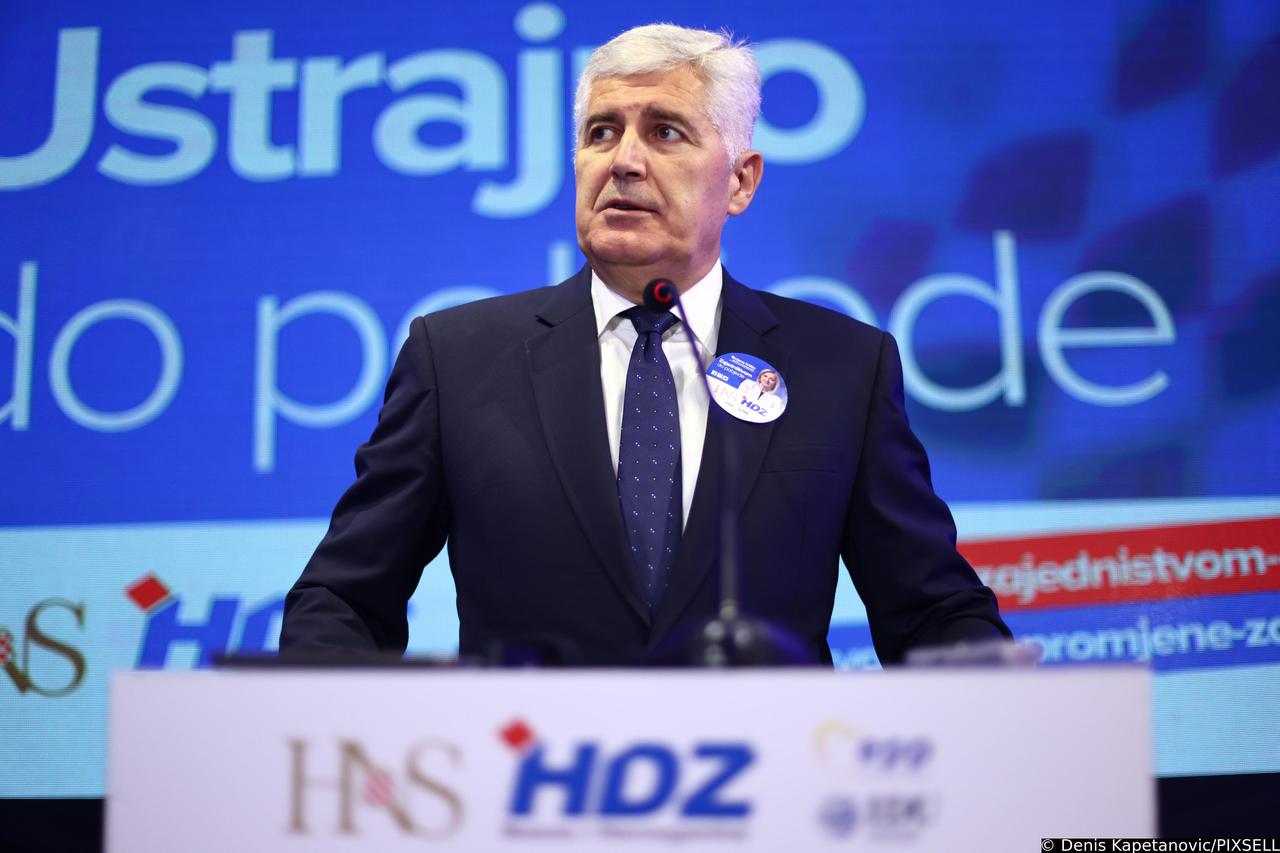 Mostar: Borjana Krišto i Dragan Čović se obratili medijima nakon izbora