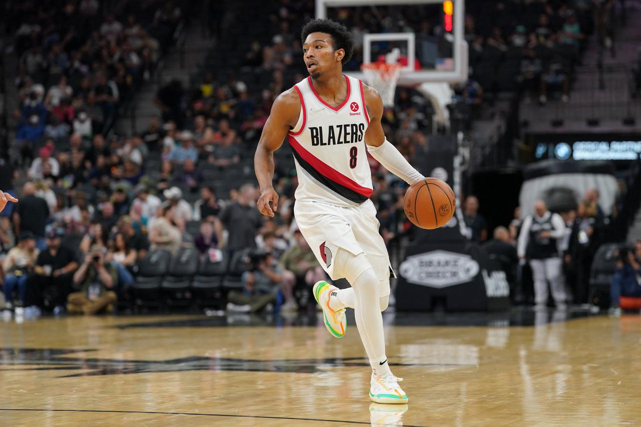 NBA: Portland Trail Blazers at San Antonio Spurs