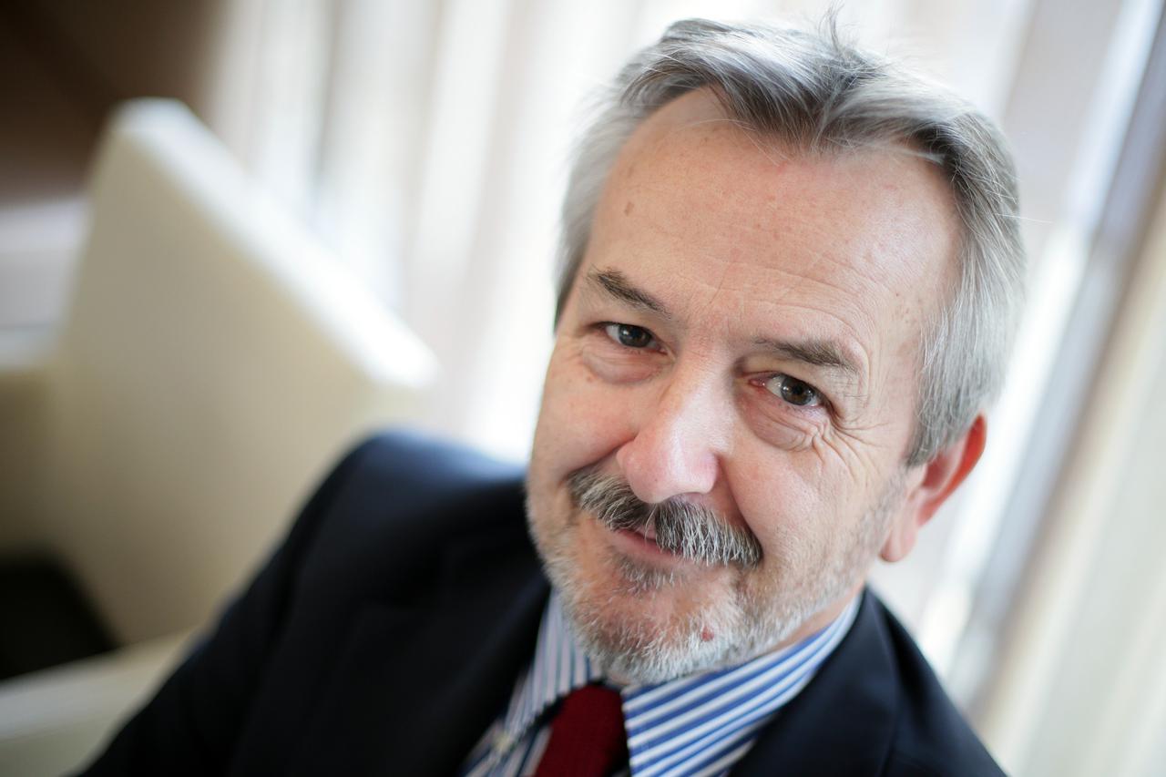 21.04.2015., Zagreb - Vinko Bresic, knjizevnik i povjesnicar. Photo: Jurica Galoic/PIXSELL