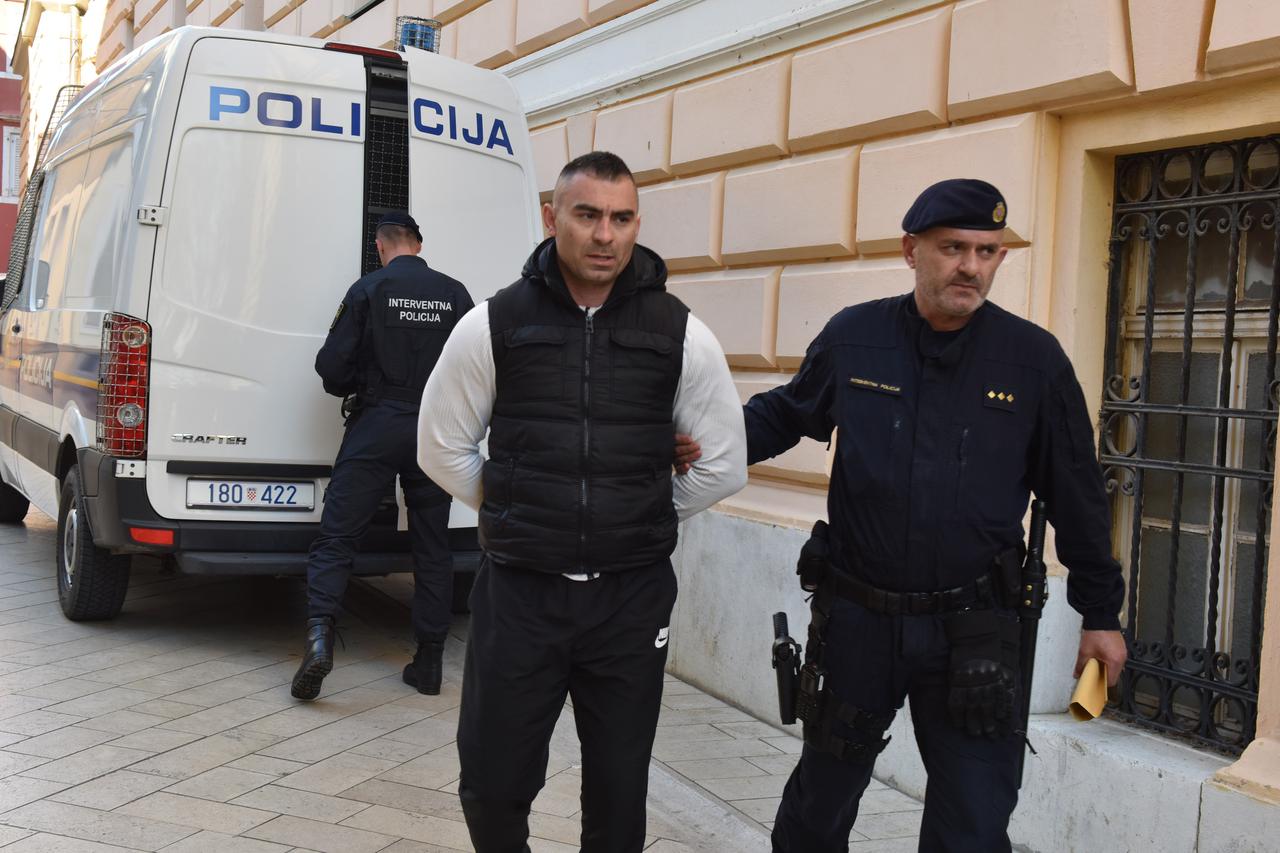 Zadar: Privođenje Darka Kovačevića Daruvarca sucu istrage