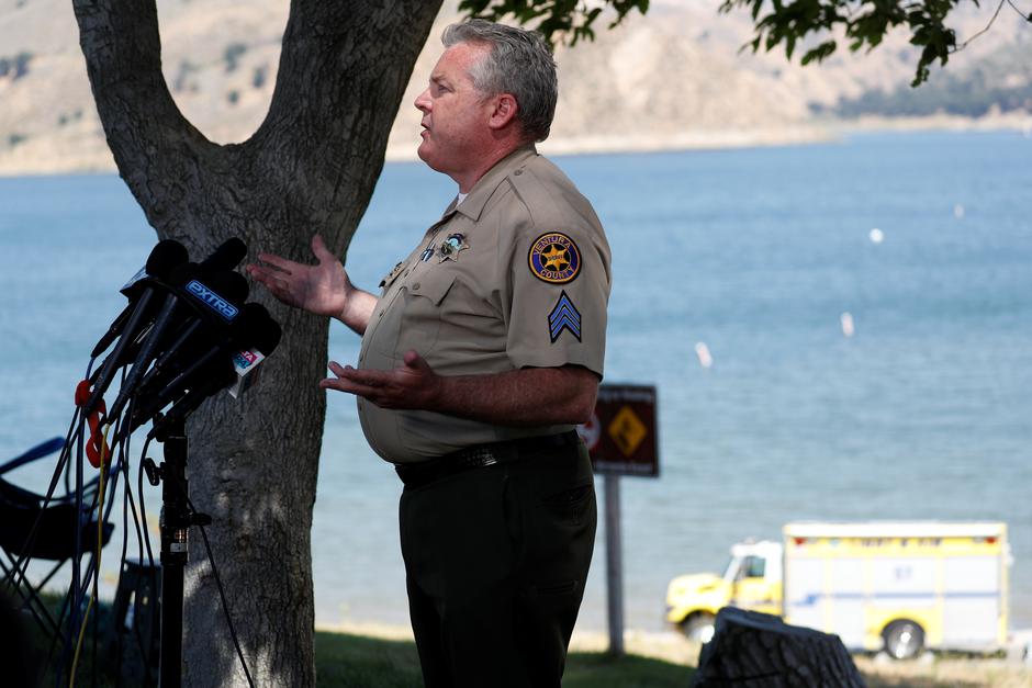 Authorities search for missing actor Naya Rivera on Lake Piru, California