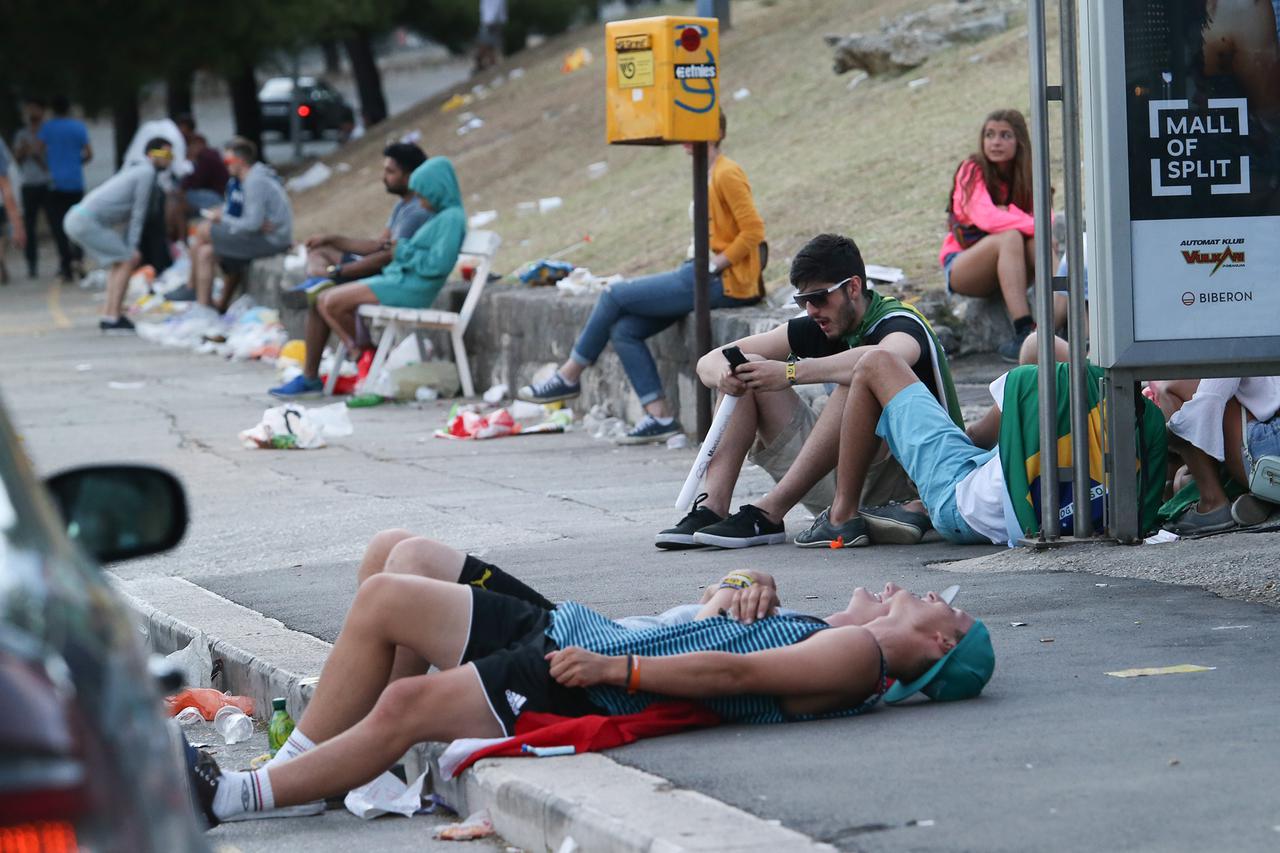 17.07.2016., Split - Poljud i okolica jutro nakon Ultra Europe festivala.  Photo: Ivo Cagalj/PIXSELL