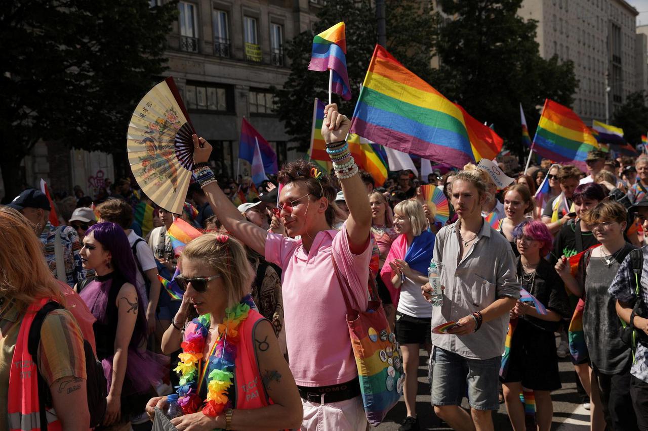 Warsaw Equality Parade 2022 and KyivPride, in Warsaw