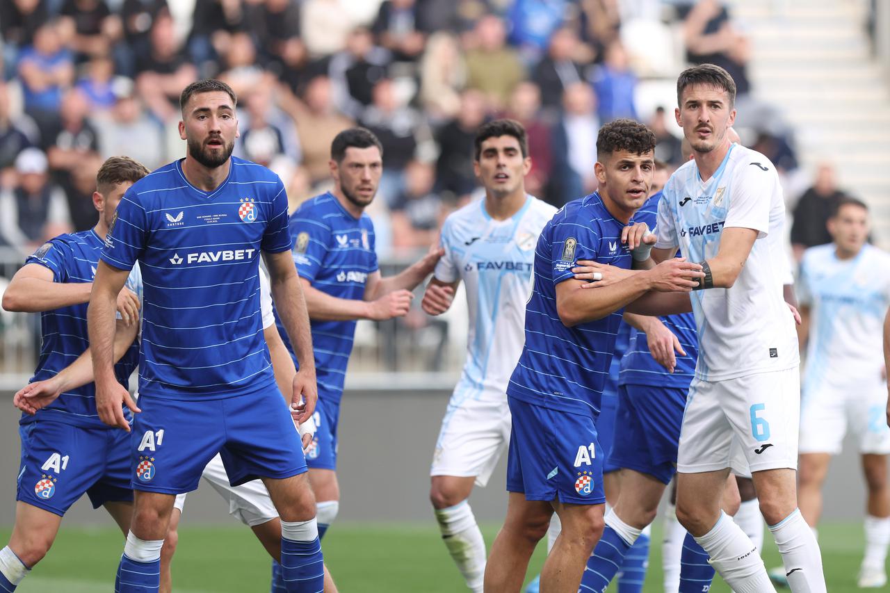 Dinamo i Rijeka u finalu Hrvatskog nogometnog kupa