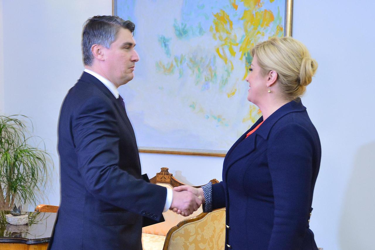 Zoran Milanović i Kolinda Grabar-Kitarović
