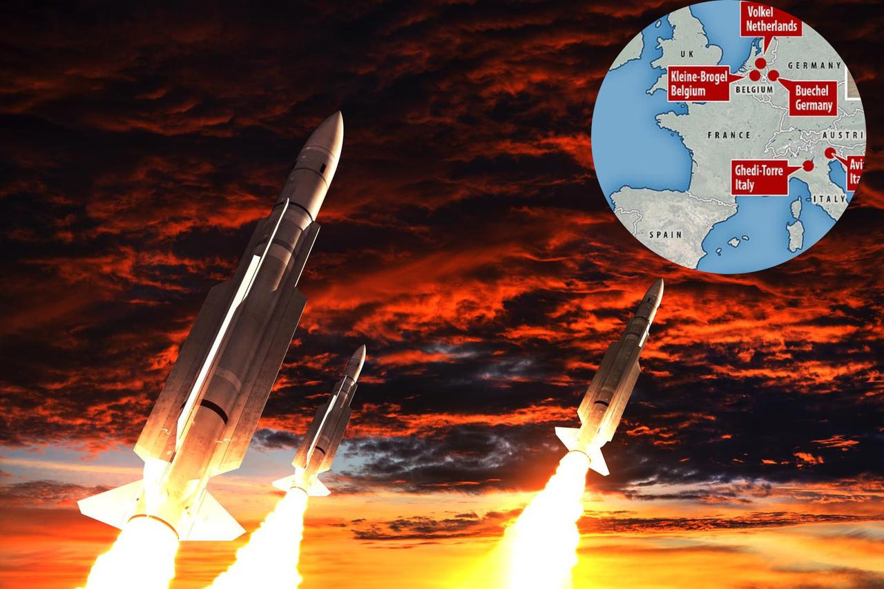 Amerikanci u Europi drže 150 nuklearnih raketa