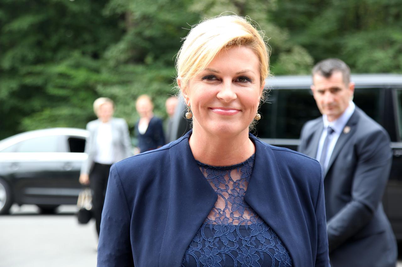 Predsjednica Kolinda Grabar-Kitarović na obilježavanju 22. obljetnice predaje 21. kordunskog korpusa u Glini
