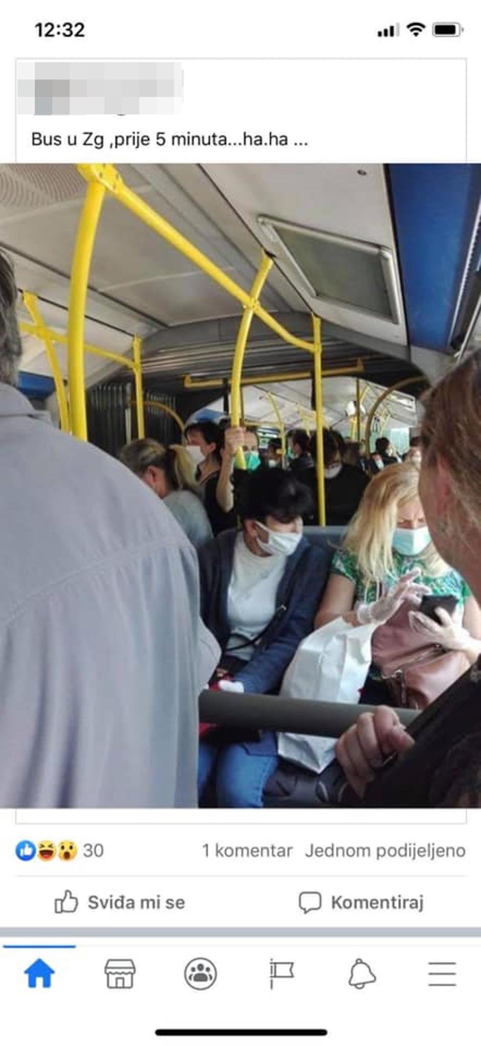 Autobus u Zagrebu