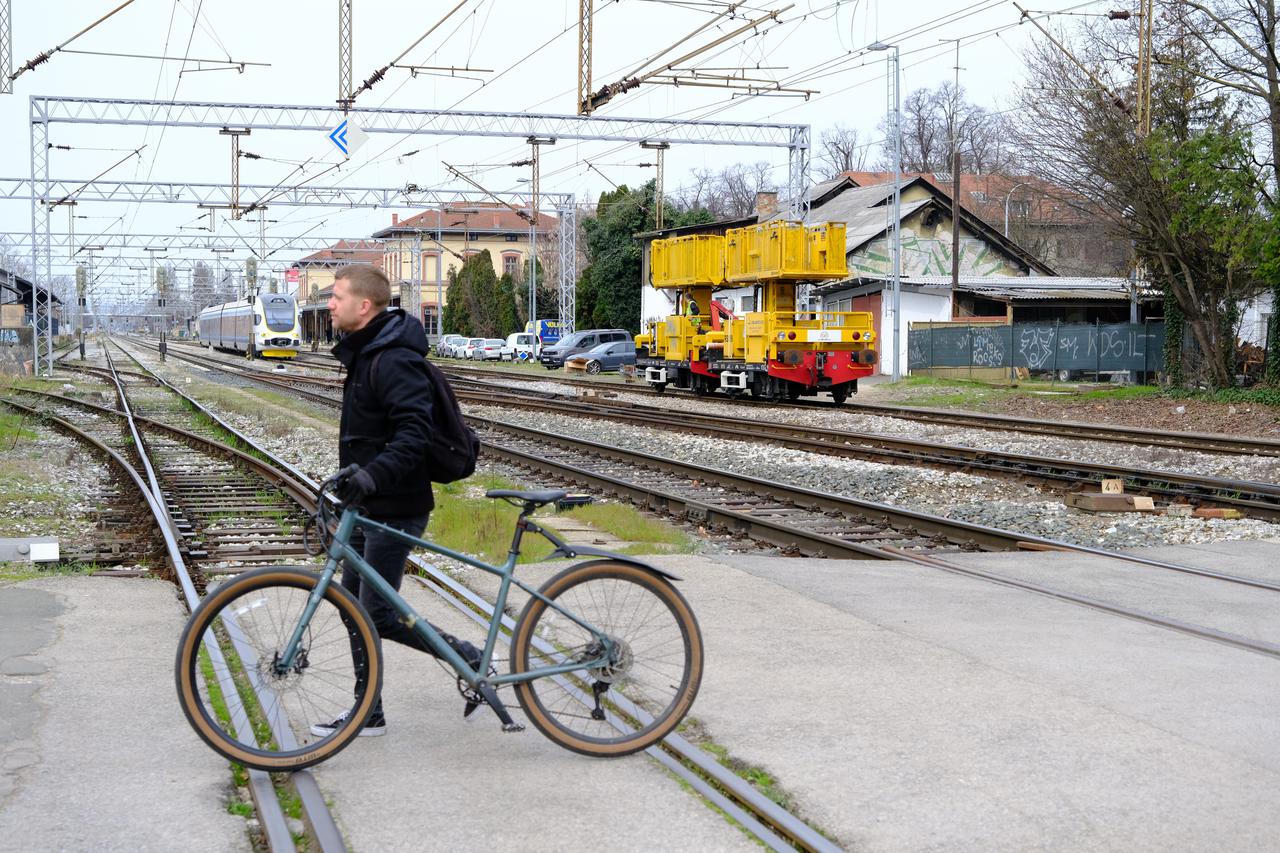 Zagreb: Radovi na pruzi između Zapadnog i Glavnog kolodvora