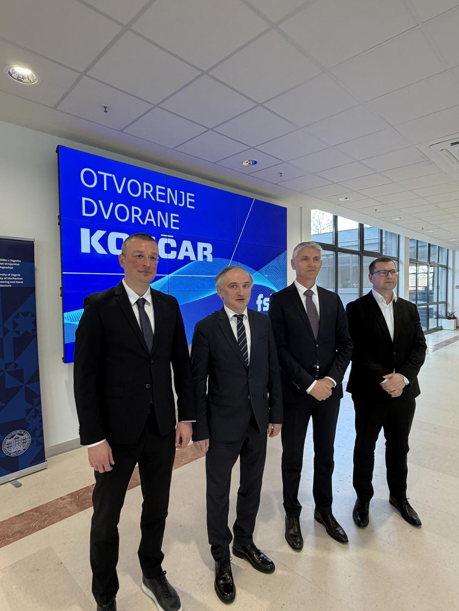 Svečano otvorena KONČAR dvorana na Fakultetu strojarstva i brodogradnje Sveučilišta u Zagrebu