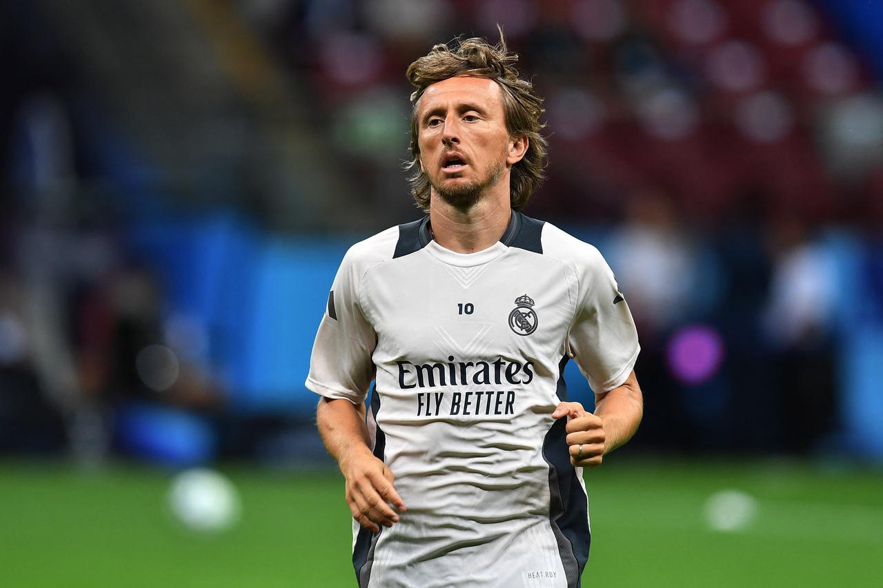 UEFA Super Cup - Real Madrid Training
