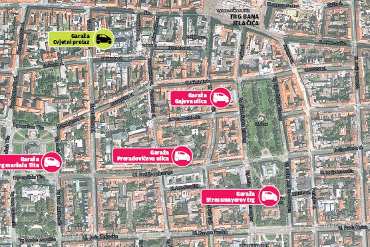 Prometna vizija Zagreba - garaže