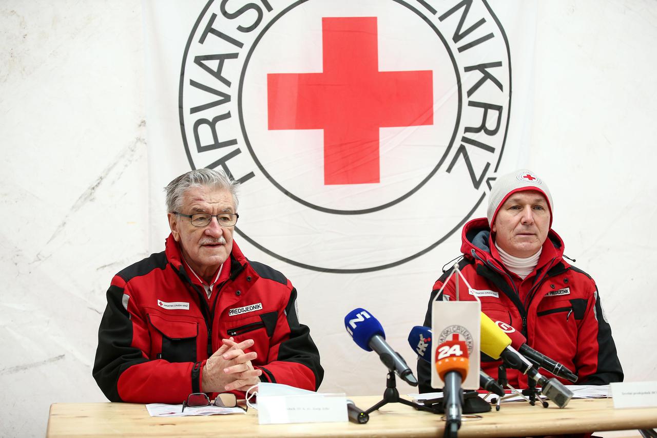 Petrinja: Crveni križ o donacijama nakon razornog potresa na Baniji