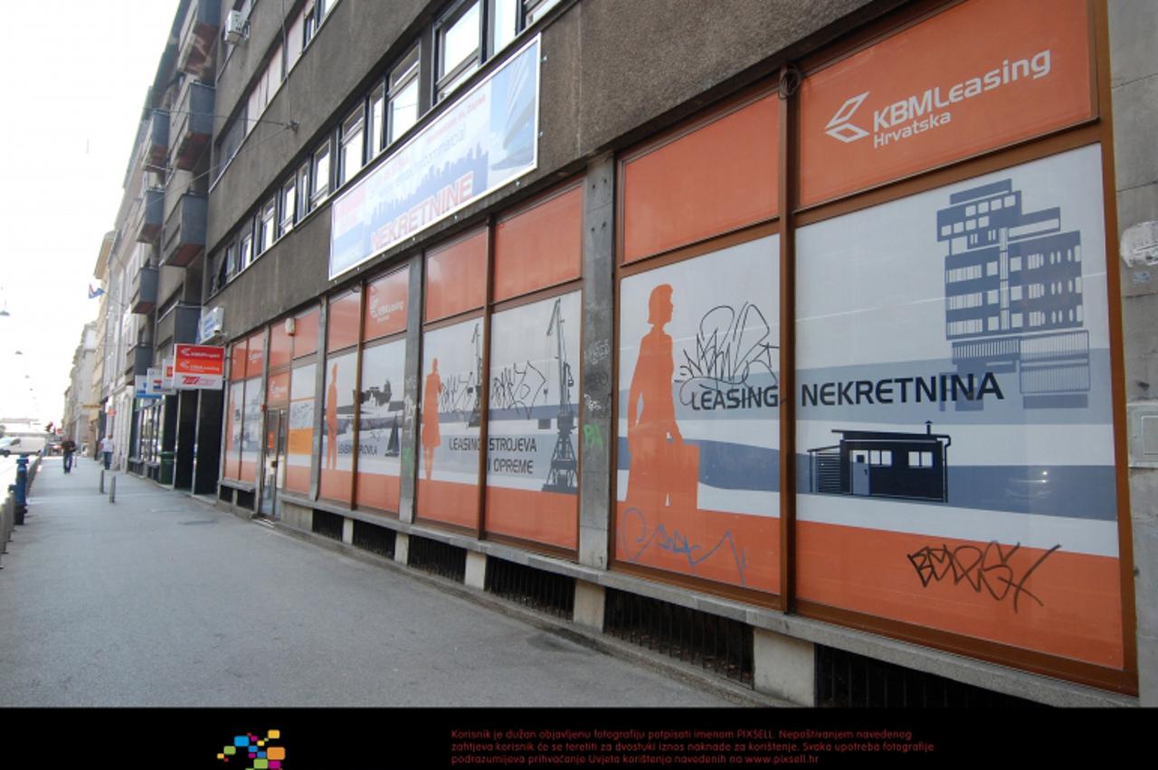 '22.08.2012., Zagreb, Draskoviceva 54 - Srediste tvrtke KBM projekt koja je upletena u financijekse malverzacije sa Novom kreditnom bankom Maribor.  Photo: Luka Stanzl/PIXSELL'