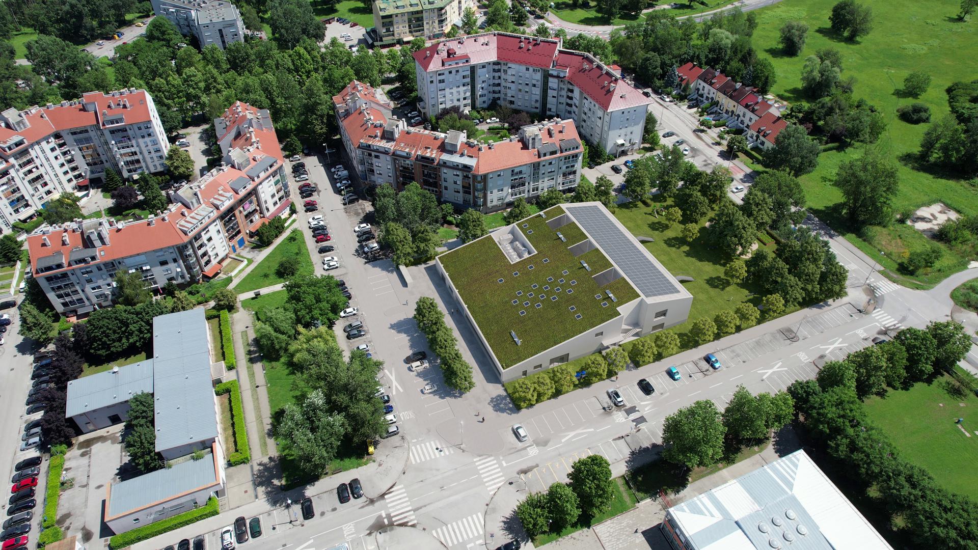 Novi vrtić u Borovju prostirat će se na bruto površini od oko 3.000 m2, kapaciteta za 14 skupina.  Bit će opremljen solarnim panelima za održivost i energetsku učinkovitost.