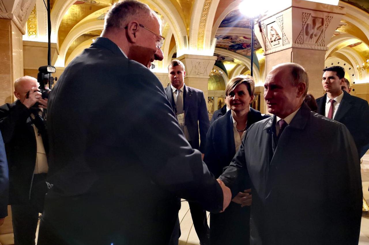 Vojislav Šešelj i Vladimir Putin