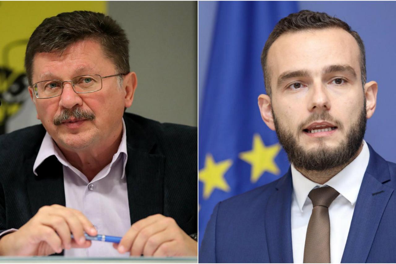 Josip Aladrović i Vilim Ribič