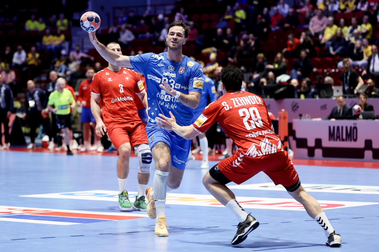 Malmo: Hrvatska protiv Švicarske u drugom krugu EHF Europskog prvenstva