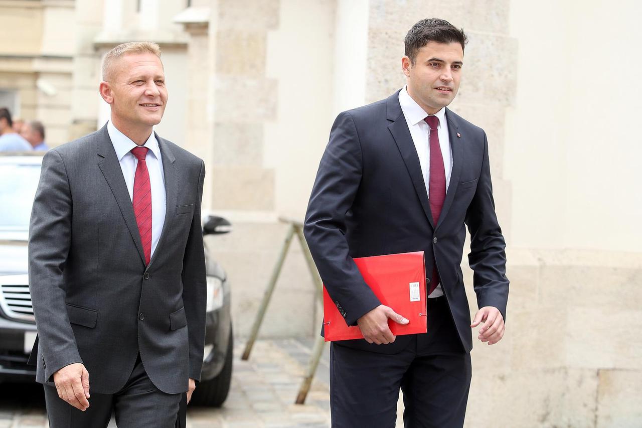 Krešo Beljak i Davor Bernardić