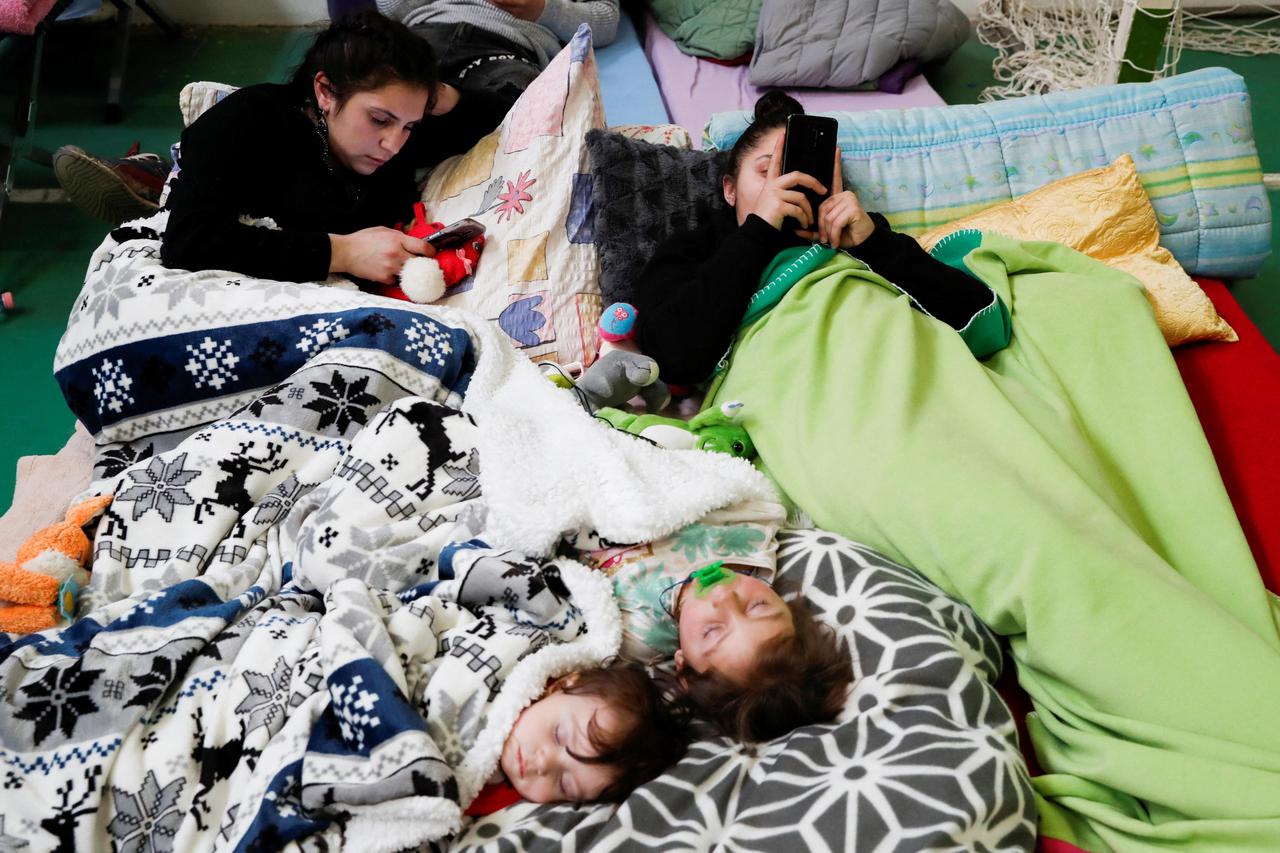 Refugee shelter in Tiszabecs