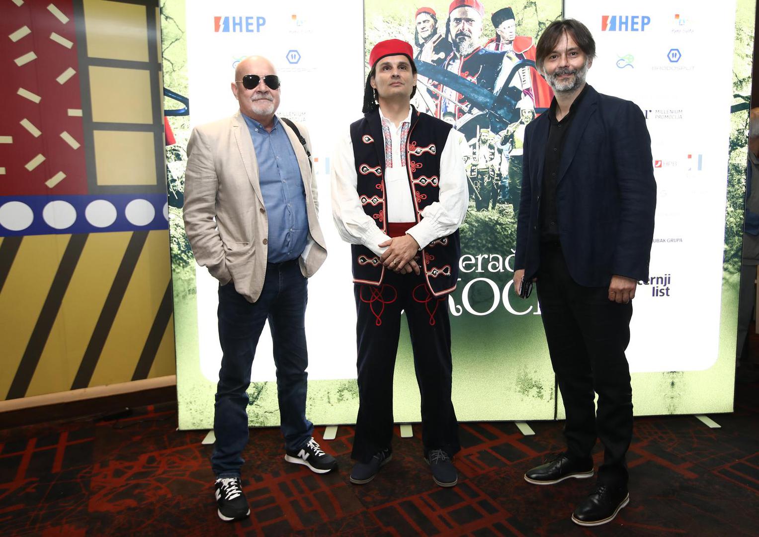 14.06.2022.Zagreb- Premijera dokumentarno igranog filma Vecernjeg lista  "Zumberacki uskoci" u Branimir Mingele Mallu. Photo: Boris Scitar/Vecernji list/PIXSELL