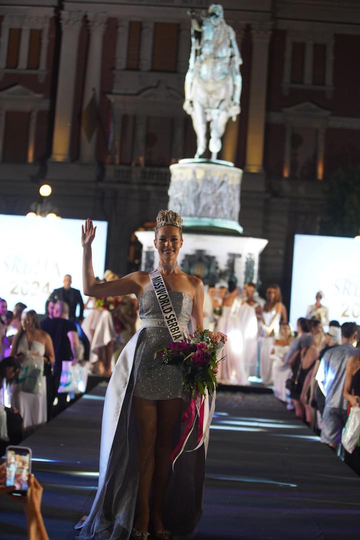 19, June, 2024, Belgrade - Aleksandra Rutovic was chosen as Miss Serbia 2024. Aleksandra Rutovic. Photo: Antonio Ahel/ATAImages19, jun, 2024, Beograd - Aleksandra Rutovic je izabrana za Miss Srbije 2024. Photo: Antonio Ahel/ATAImages Photo: Antonio Ahel/ATA Images/PIXSELL