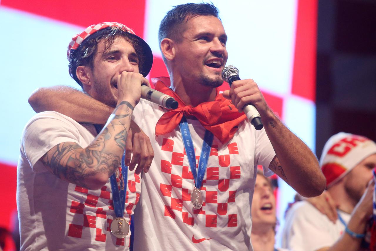 Šime Vrsaljko i Dejan Lovren