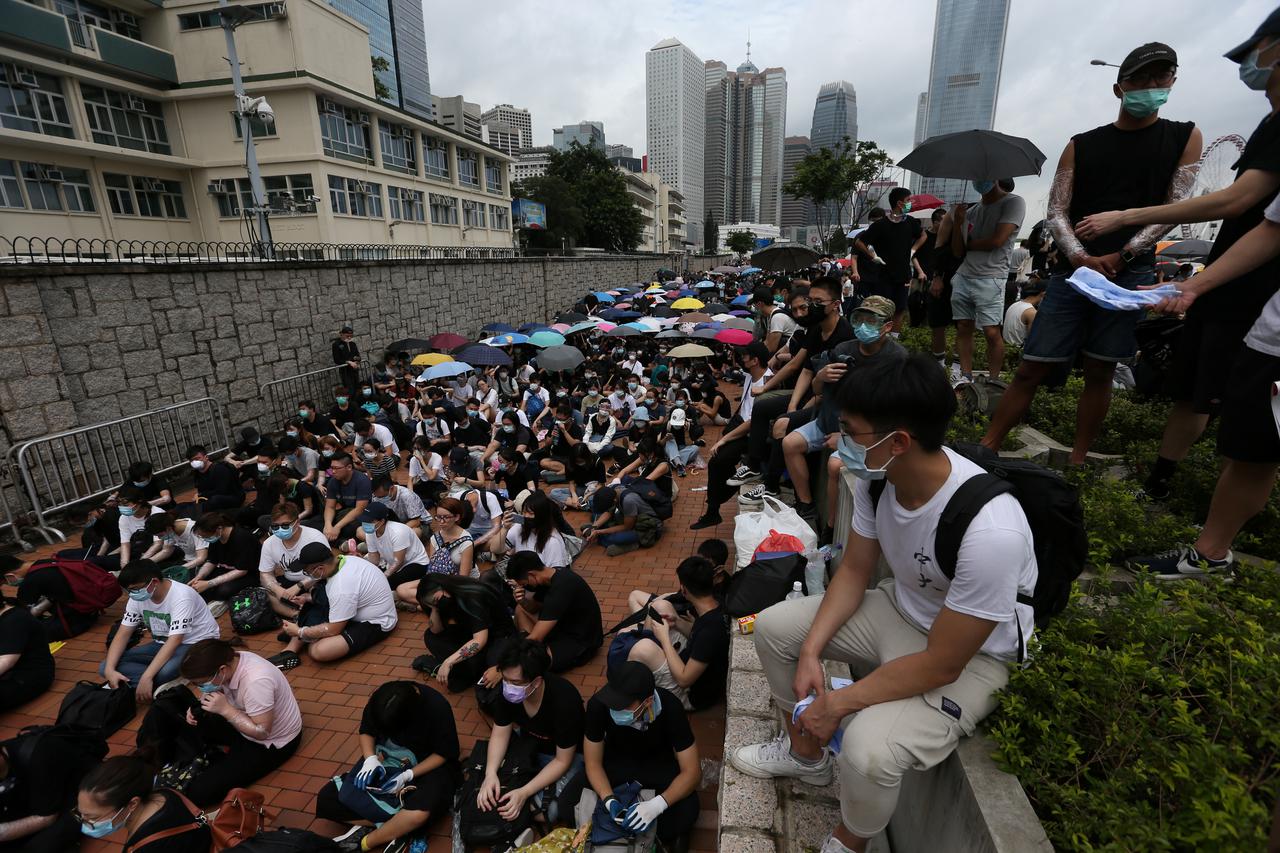 prosvjed u Hong Kongu