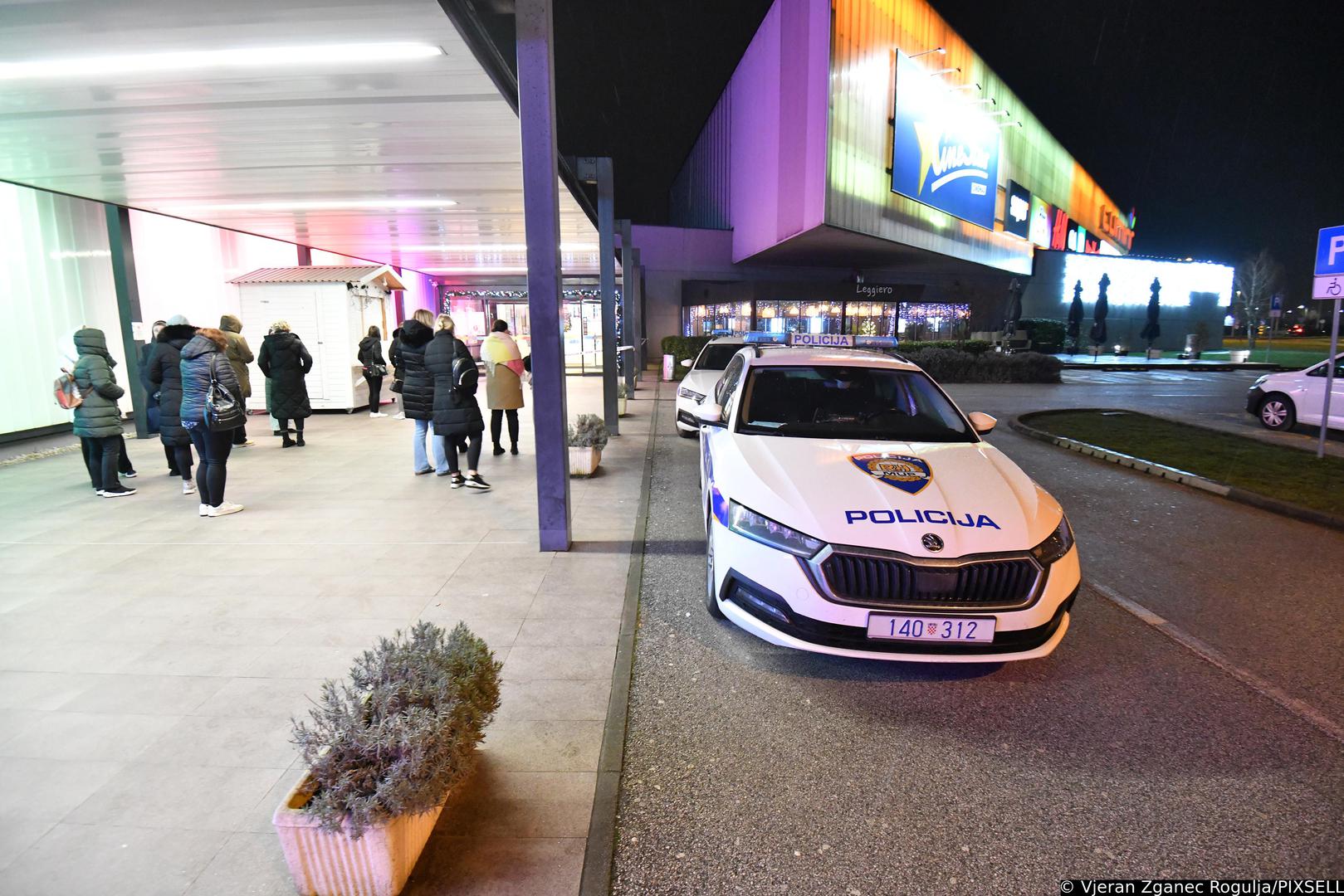 Izlaskom na teren policija nije pronašla eksplozivnu napravu.