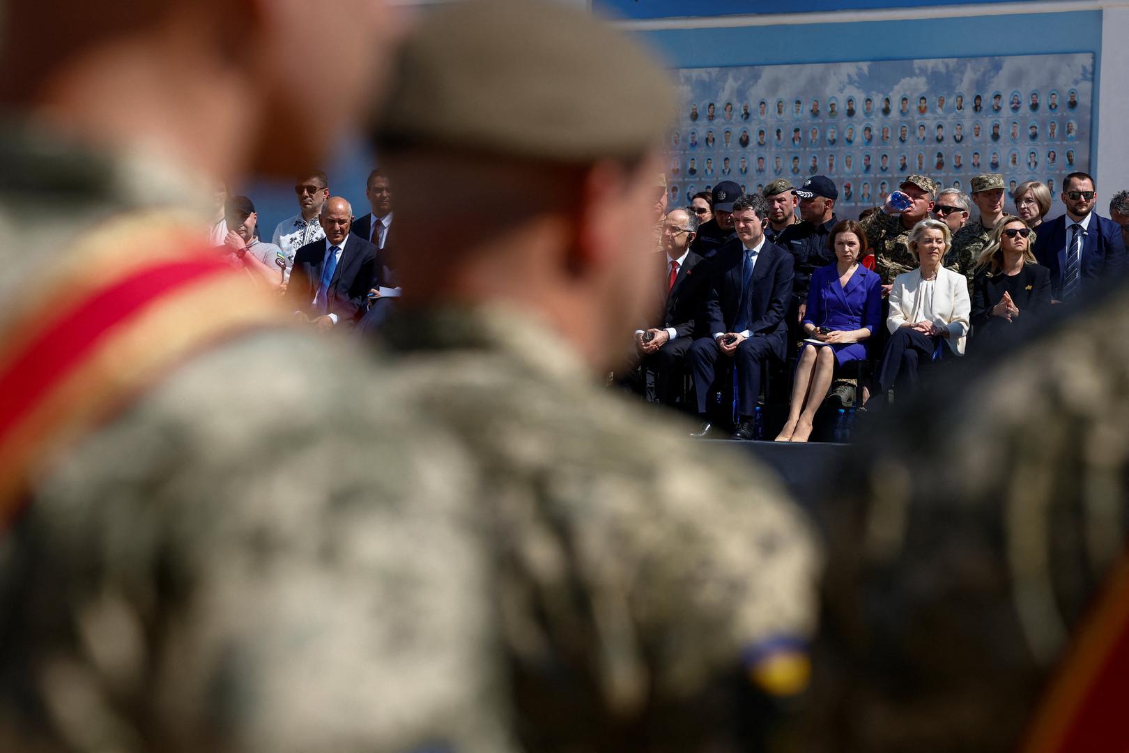 Odlikovanje joj je uručeno za, kako je navedeno, osobni doprinos približavanju Ukrajine punopravnom članstvu u Europskoj uniji, jačanju ukrajinske otpornosti u obrani neovisnosti te promicanju međunarodne suradnje, demokracije i mira.