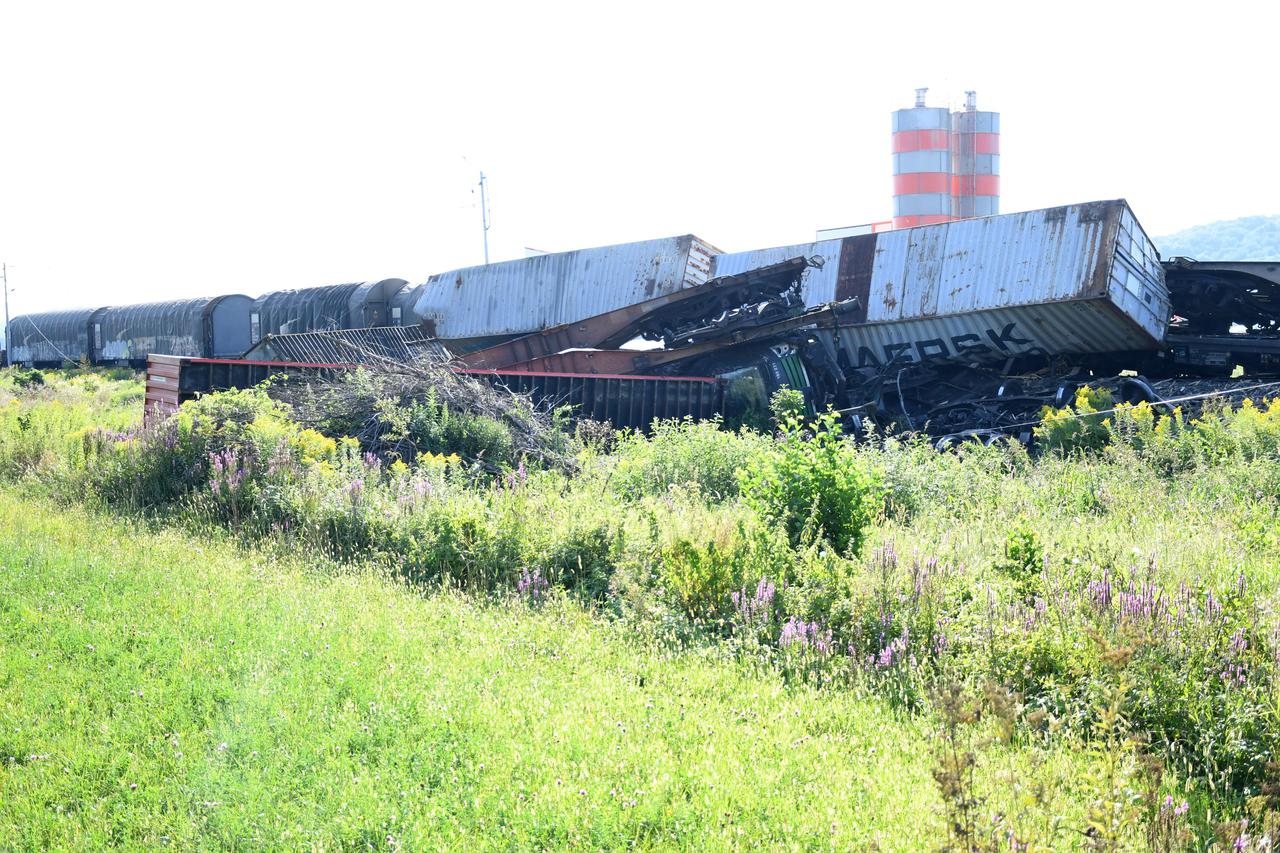 sudar teretnih vlakova