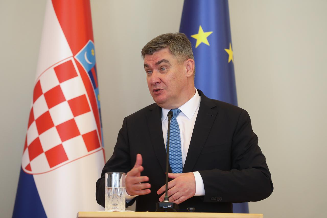 Zagreb: Andrzej Duda i Zoran Milanović dali izjavu za medije nakon sastanka