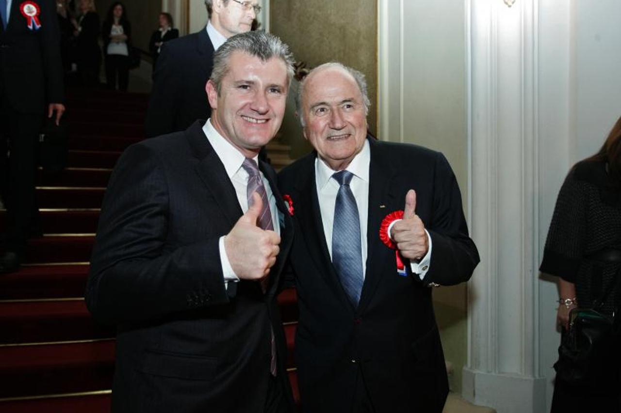 Davor Šuker i Sepp Blatter