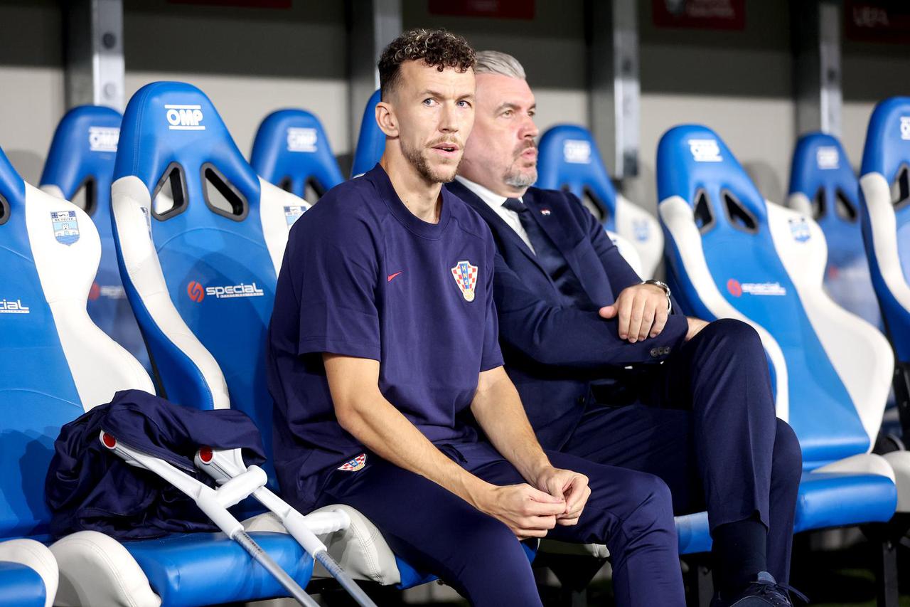Osijek: Ivan Perišić na susretu Hrvatske i Turske u kvalifikacijama za EURO 2024.
