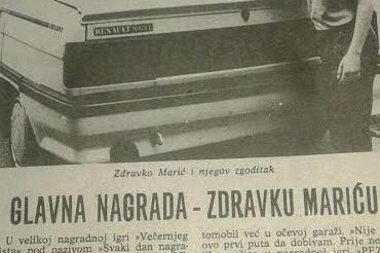 Zdravko Marić Večernji