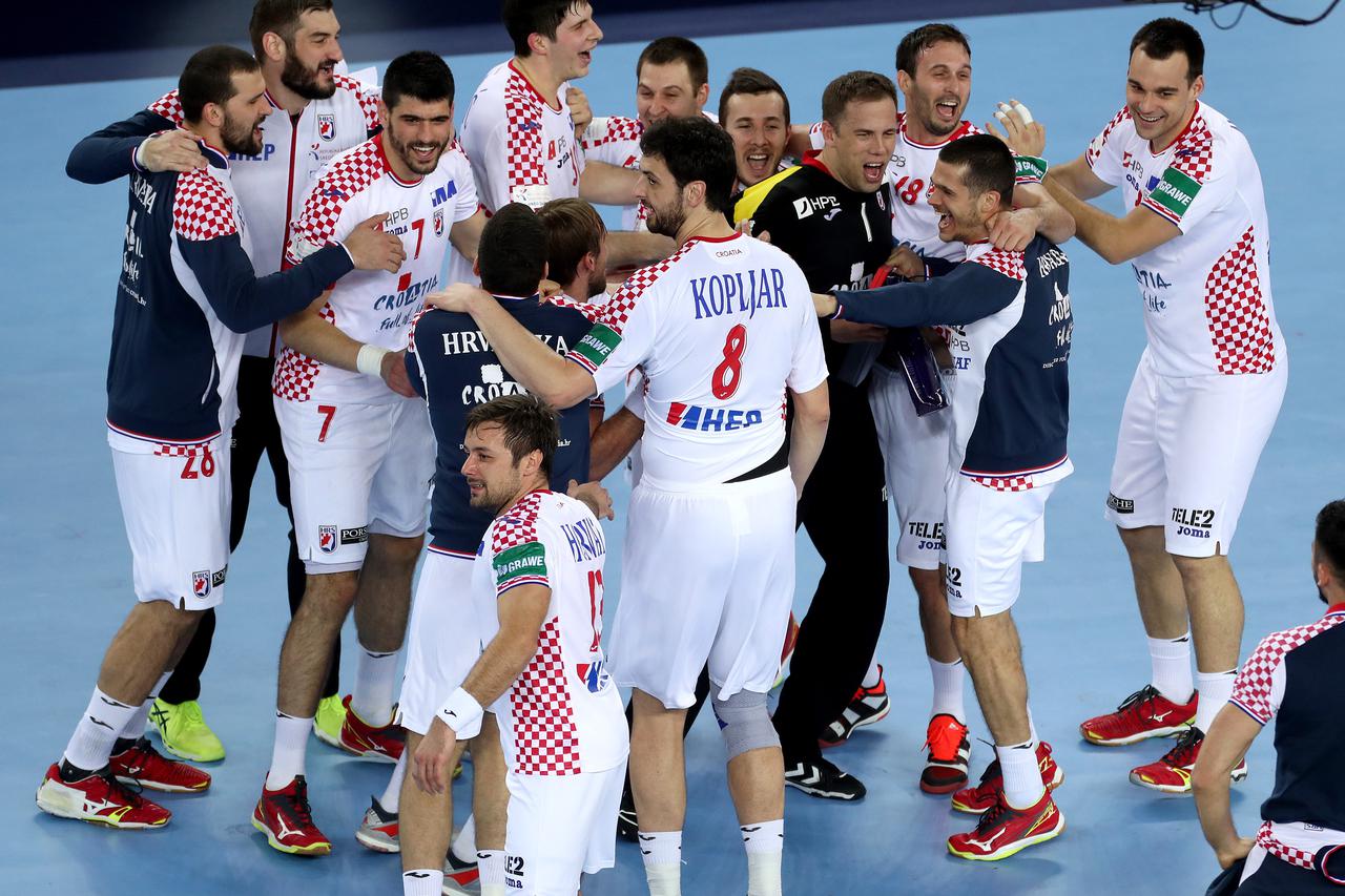 Slavlje rukometaša: Hrvatska - Norveška