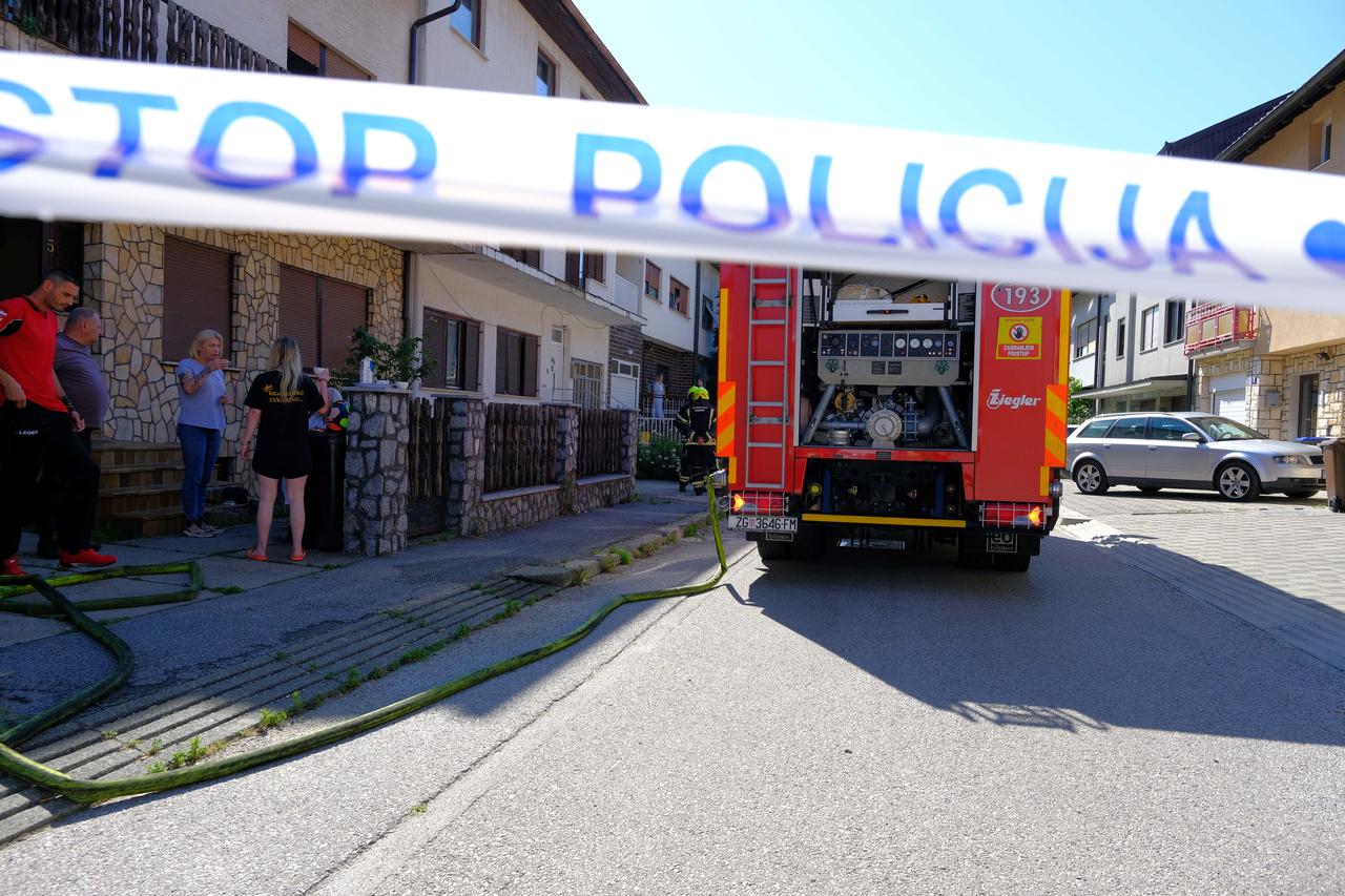 Zagreb: U požaru obiteljske kuće u Dubravi jedna je osoba poginula