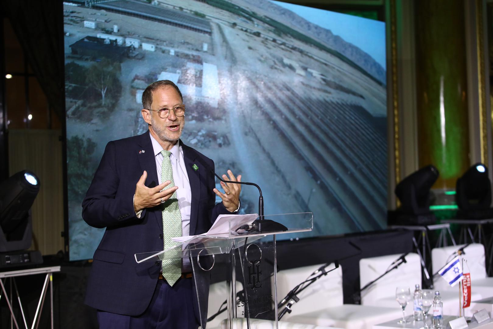 26.04.2022.Zagreb-Konferencija Vecernjeg lista i Drzave Izrael "Hrvatska kakvu trebamo- zelenim razvojem protiv klimatske krize" josef I. Abramowich.Photo: Boris Scitar/Vecernji list/PIXSELL Photo: Boris Scitar/Vecernji list/PIXSELL