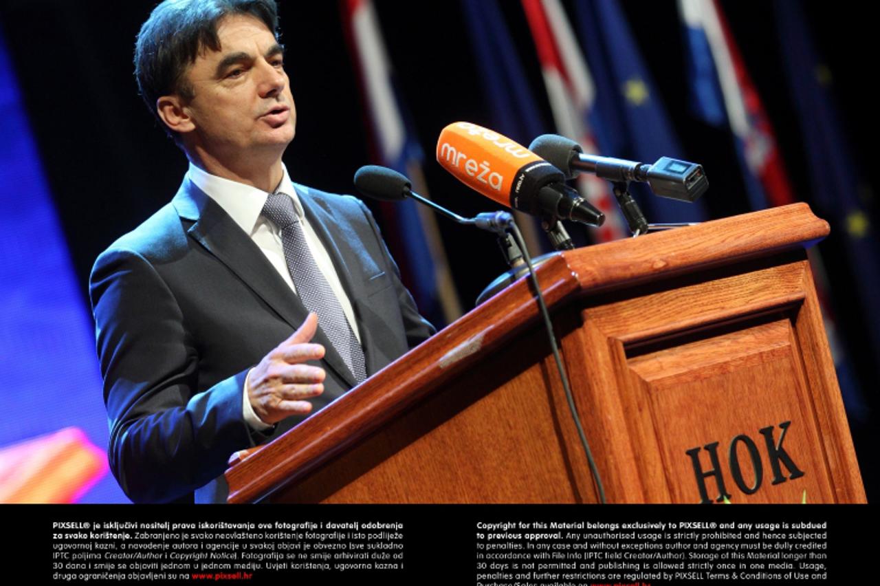 '02.07.2013., Zagreb - Svecena Akademija povodom obiljezavanja Dana Hrvatske obrtnicke komore odrzana je u HNK-u, a tom prigodom su najzasluznijim obrtnicima i institucijama, koji su svojom aktivnoscu