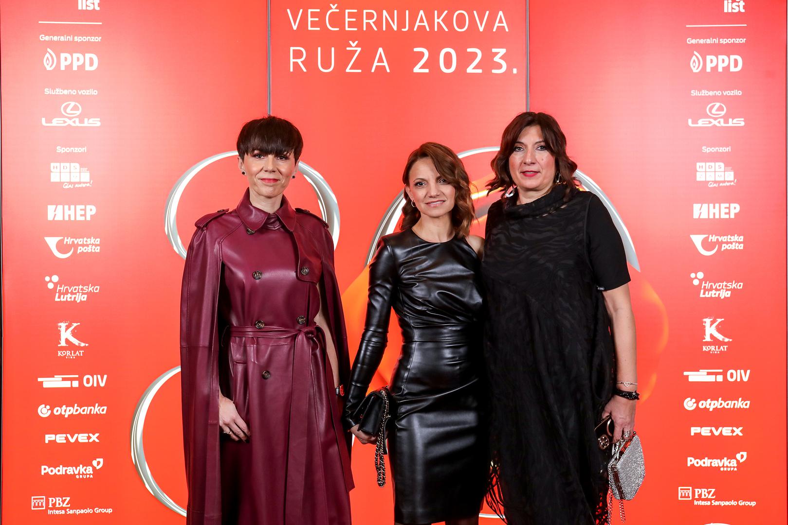 Ivana Krajinović, izvršna direktorica VL, Silvana Mrvelj direktorica prodaje i pomoćnica glavnog urednika VL i producentica Ruže Mirjana Žižić