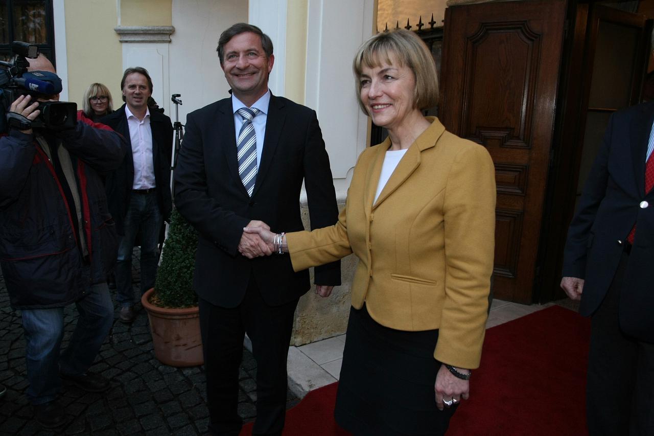 Karl Erjavec i Vesna Pusić