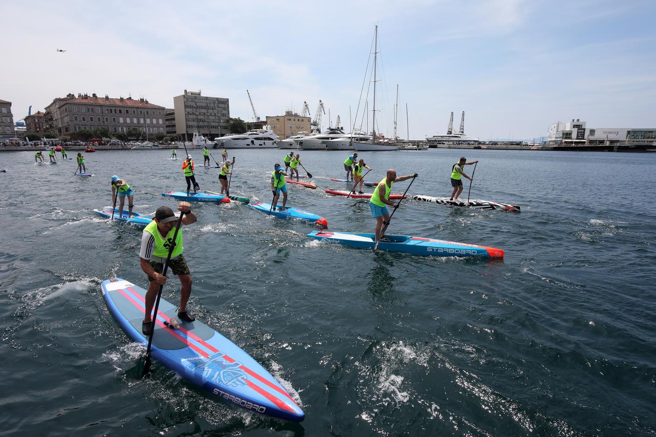 Rijeka: Održana 1.SUP regata Fiumanka