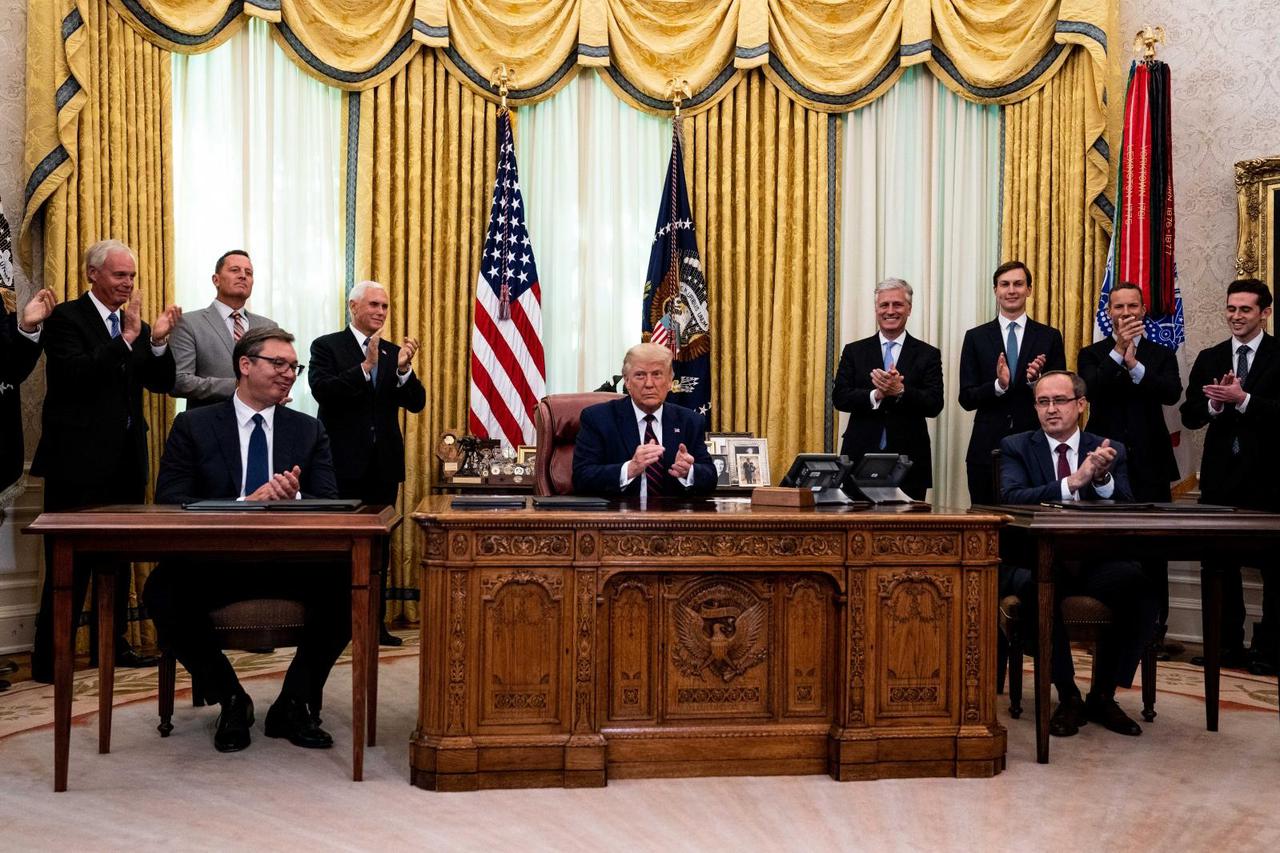 President Trump Hosts a Signing Ceremony for an Economic Cooperation Agreement