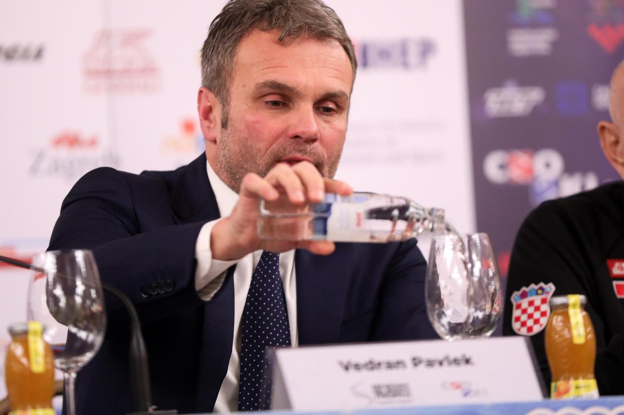 Zagreb: Konferencija za medije povodom nadolazećih utrka ženskog slaloma "Snow Queen Tropy" 